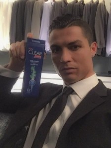 foto publicitaria de Ronaldo