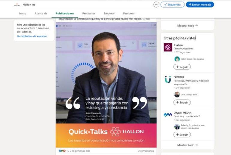 asier ibarrondo en hallon quick talks